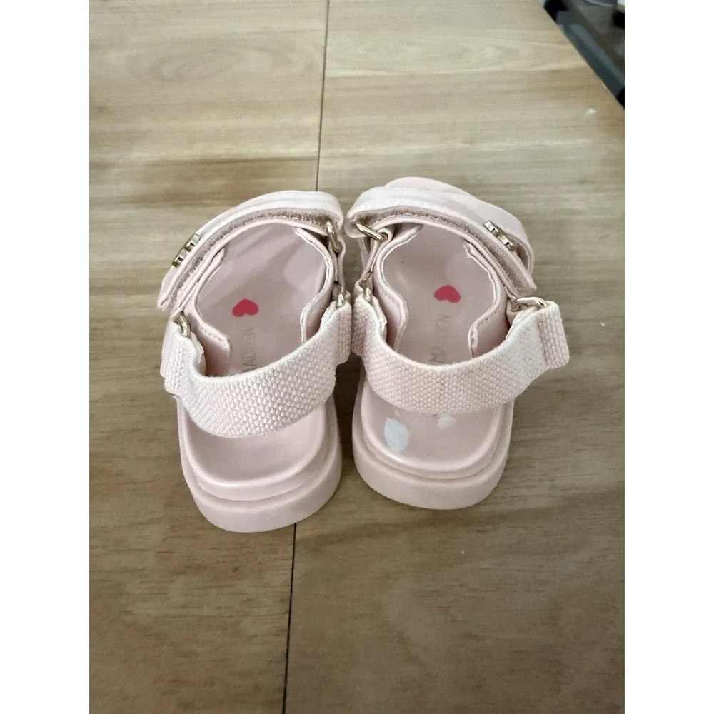 Steve‎ Madden Kids Pink Sandals Size 6 Toddler Strap Comfort Sandals NEW